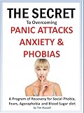 The Secret to overcoming Panic Attacks, Anxiety & Phobias - A Workbook for Social Phobia, Stress, Fears, Agoraphobia and Blood Sugar diet.