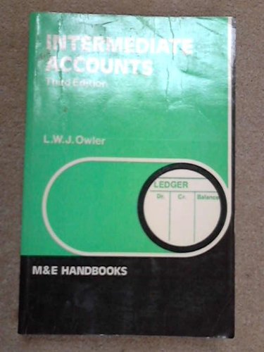 Intermediate Accounts (Handbook Series)