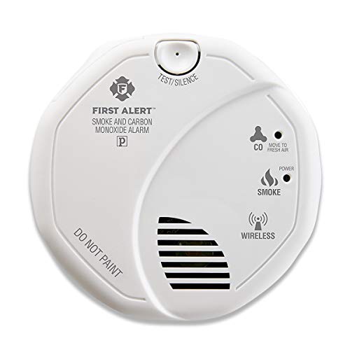 Book Cover First Alert 2-in-1 Z-Wave Wireless Smoke Detector & Carbon Monoxide Alarm, Battery Operated