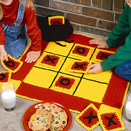 Tic-Tac-Toe Board Crochet ePattern