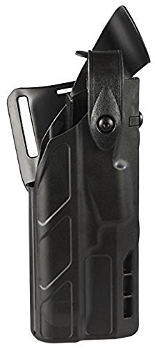 Book Cover Model 7360 7TS ALS/SLS Mid-Ride, Level III Retention Duty Holster, Fits Glock 17/22 with IT M3 Light, Right Hand, Plain Black Finish