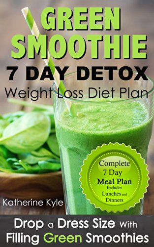 7 Day green smoothie weight loss diet plan: Drop a dress size with filling green thickies detox