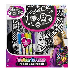 Cra-Z-Art Shimmer N Sparkle Color Your Own Backpack