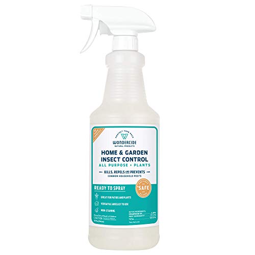 All-Purpose Organic Home & Garden Insect Control | Chemical-free, Made with Food Grade Ingredients, Safe for Kitchens & Pantries (No Need to Remove Food to Spray!) | Natural with a Fresh Cedar Scent | Non-toxic, Safe Around Children & Pets | Gre