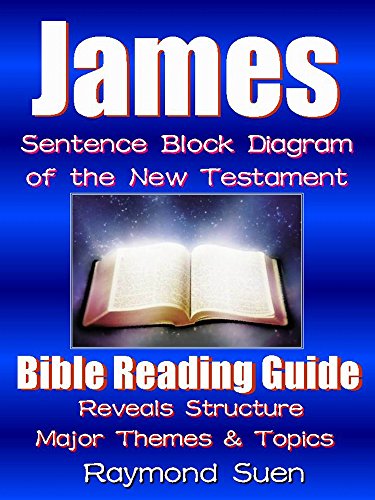 James  - Sentence Block Diagram Method of the New Testament Holy Bible - Structure & Themes: Bible Reading Guide (Bible Reading Method Book 1)