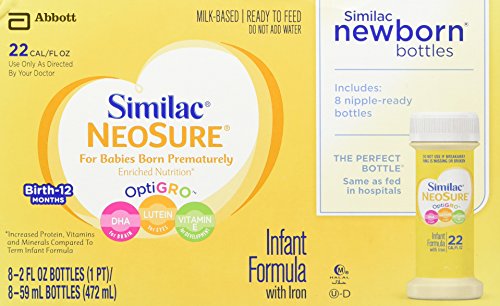 Similac Expert Care Neosure Baby Formula - Nursers - 2 oz - 48 pk