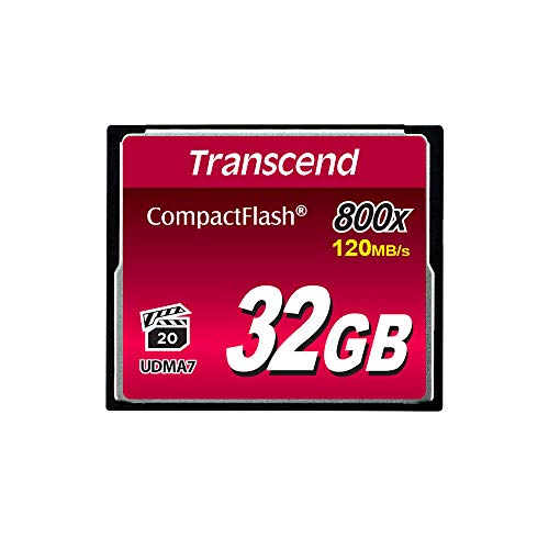 Book Cover Transcend 32GB CompactFlash Memory Card 800x (TS32GCF800)