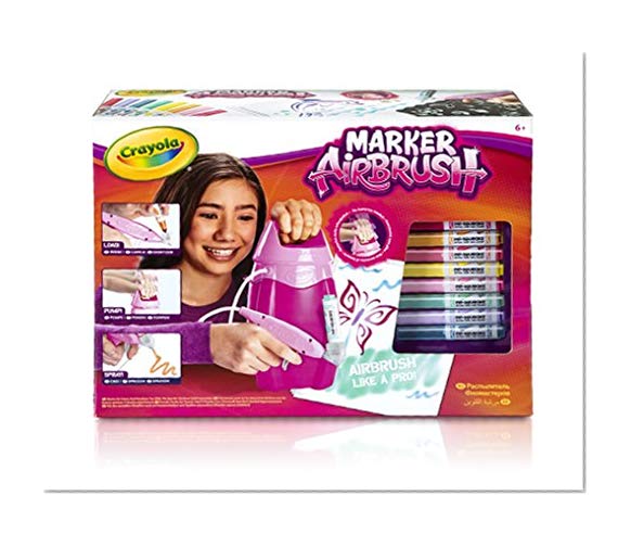 Crayola - 04-8732-e-000 - Kit De Loisirs Créatifs - Marker Airbrush - Rose