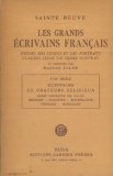 Les grands ecrivains fran_ÃŸais. XVII siecle. Ecrivains et orateurs religieux. Saint Fran_ÃŸois de Sales, Bossuet, Flechier, Bourdaloue, Fenelon, Massillon.