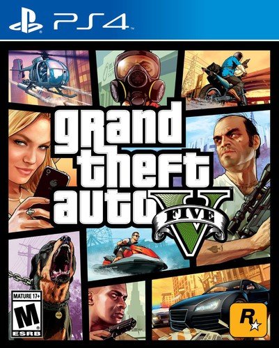Book Cover Grand Theft Auto V Playstation 4