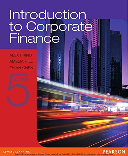 Introduction to Corporate Finance