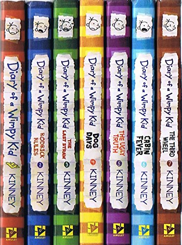 Diary of a Wimpy Kid, Volumes 1 Thru 7: Diary of a Wimpy Kid / Rodrick Rules / The Last Straw / Dog Days / The Ugly Truth / Cabin Fever / The Third Wheel