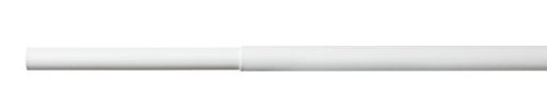 ClosetMaid 2052 SuperSlide Adjustable Hanging Rod, 6' to 8', White