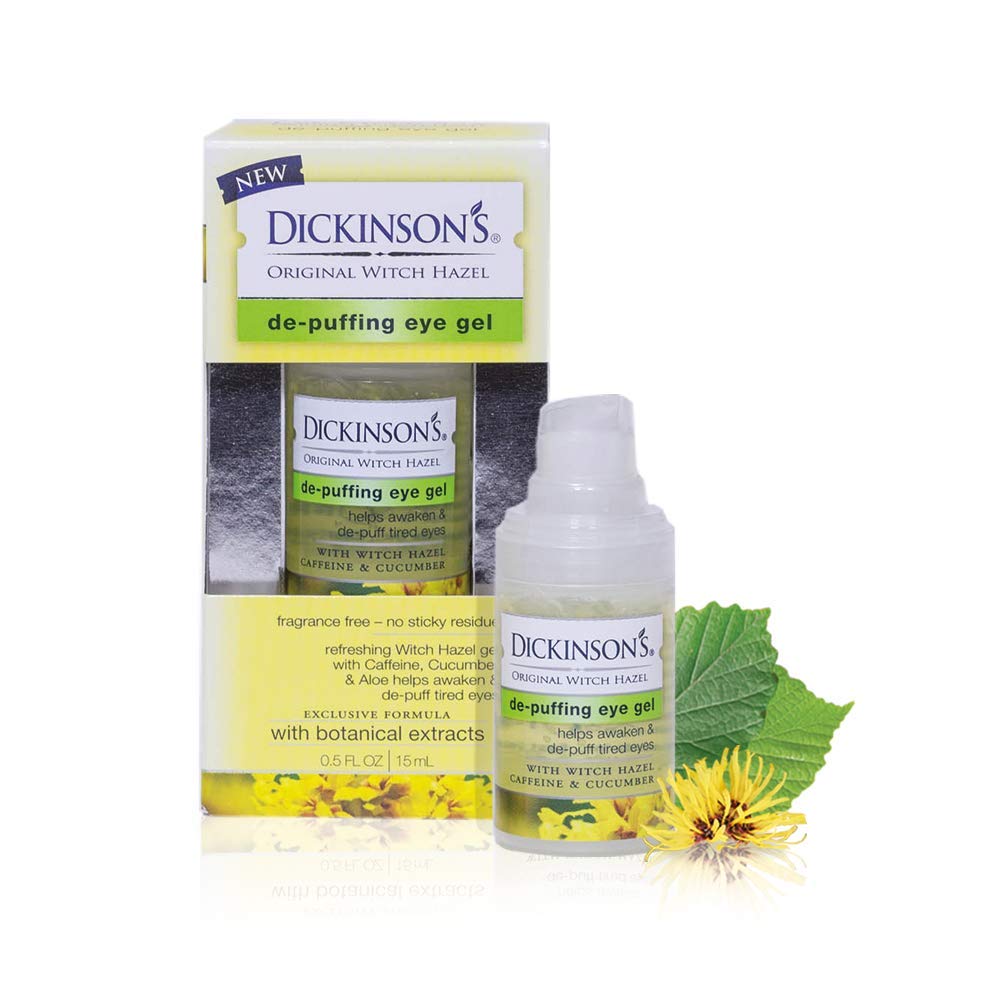 Dickinson's Original De-Puffing Eye Gel, Non-Drying Formula, 0.5 Fl. Oz.