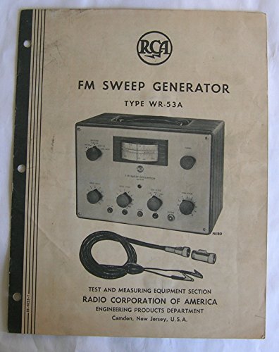 RCA FM Sweep Generator Type WR-53A.