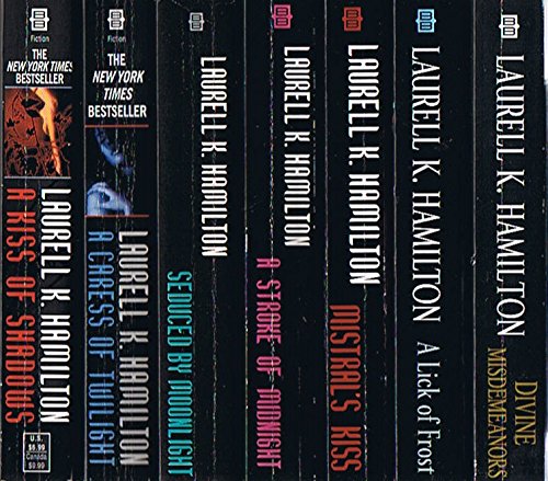 Meredith Gentry Series Volumes 1 Thru 7: A Kiss of Shadows / A Caress of Twilight / Seduced by Moonlight / A Stroke of Midnight / Mistral's Kiss / A Lick of Frost / Divine Misdemeanors