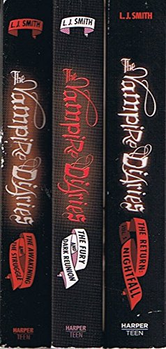 The Vampire Diaries, 3 Books, 5 Stories: The Awakening and The Struggle / The Fury and Dark Reunion / The Return, Volume 1: Nightgfall