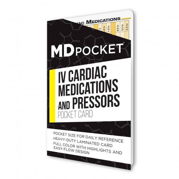 Book Cover MDpocket® - Cardiac Medications and Pressors