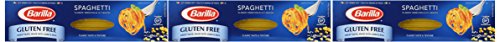 Book Cover Barilla Gluten Free Spaghetti Pasta, 12 Ounce Boxes (Pack of 3)