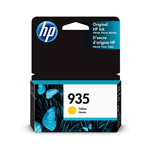 Book Cover HP 935 Yellow Ink Cartridge (C2P22AN)