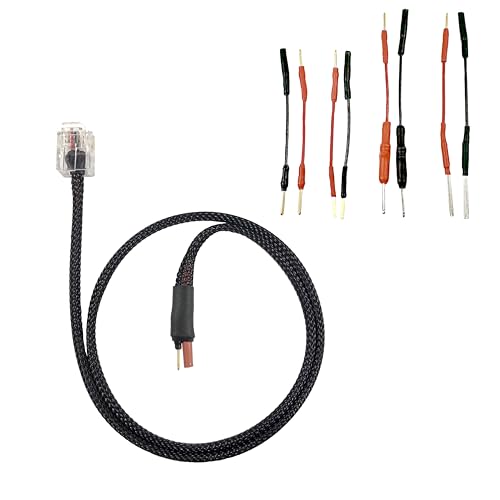 MTX-1015, RJ-11, 15" Long Overall Length, Patented Radar Detector Power Cord with 2 Amp in-Line Fuse, Military Grade Taps, Made in USA