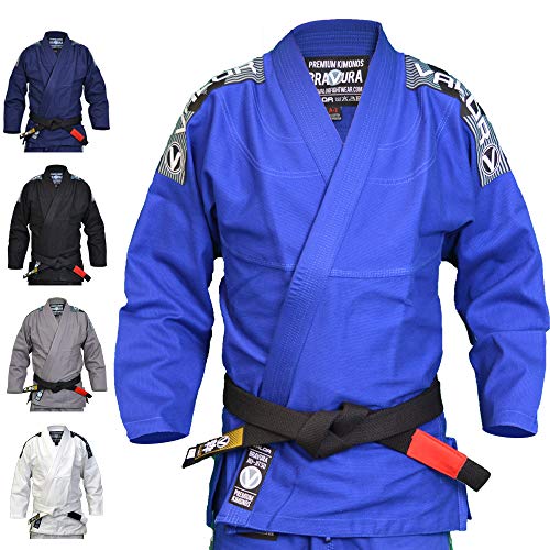 Valor Bravura BJJ GI Blue Free White Belt (A2)
