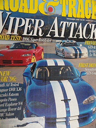 1996 Dodge Viper RT/10 / Audi A4 Road Test