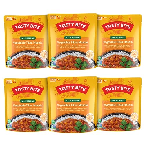 Tasty Bite Vegetable Tikka Masala 10 Ounce (pack of 6)