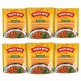 Tasty Bite Vegetable Tikka Masala, 10 Ounce, Pack of 6, Ready to Eat, Microwavable Entree, Vegetables Simmered With Cashews (Packaging may vary)