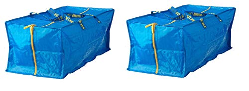 Book Cover Ikea Frakta Storage Bag - Blue (2 PACK)