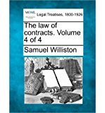 [(The Law of Contracts. Volume 4 of 4 )] [Author: Samuel Williston] [Dec-2010]