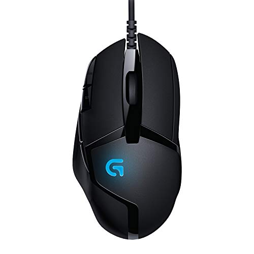 Book Cover Logitech G402 Optical Gaming Mouse Hyperion Fury USB 8 Buttons, 910-004067 (Hyperion Fury USB 8 Buttons)