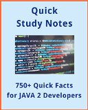 750+ Quick Reference Facts for JAVA Developers