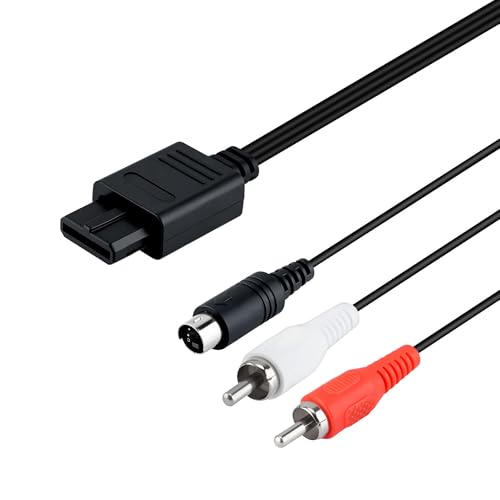 Gam3Gear S-Video Cable Compatible with Nintendo GameCube, N64, and SNES