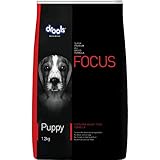 Drools Focus Puppy Super Premium Dog Food, 1.2kg for All Breed Sizes for Dogs Preservative-Free