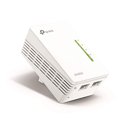TP-Link Powerline WiFi Extender - Add-on Single Adapter, Ethernet over Powerline, Plug & Play, Compatible with all TP-Link powerline adapters with different speed, AV600 with N300 WiFi(TL-WPA4220)