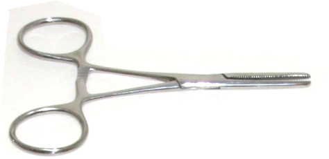 Pince Kocher avec griffes droite 14 cm DM