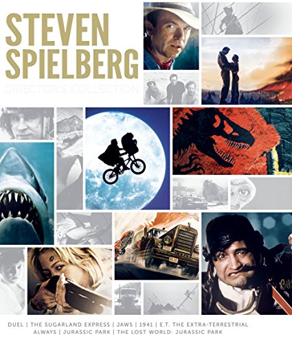 Book Cover Steven Spielberg Director's Collection (Jaws / E.T. The Extra-Terrestrial / Jurassic Park / The Lost World: Jurassic Park / Duel / The Sugarland Express / 1941 / Always)