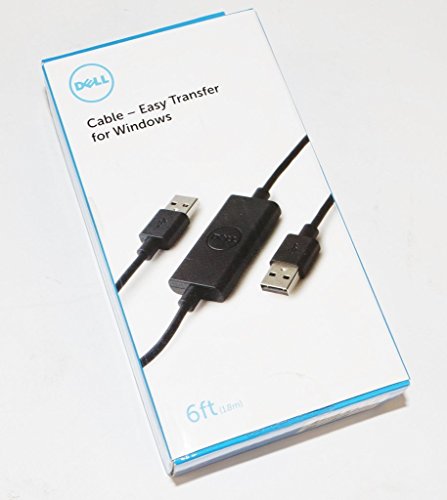 Book Cover Dell 6 ft. Easy Transfer USB Cable for Windows RJ57K