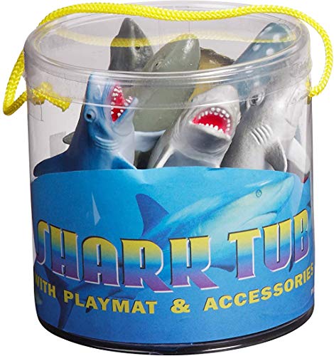 Book Cover Warm Fuzzy Toys Sharks Tub