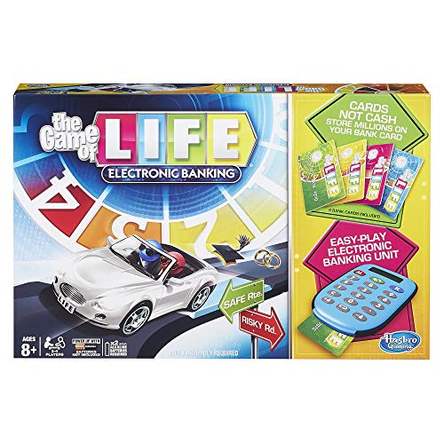 Book Cover Hasbro Gaming The Game of Life Electronic Banking