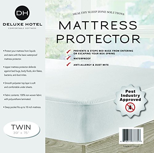 Book Cover Ultimate Zippered Waterproof Mattress Protector - 10 Year Warranty!