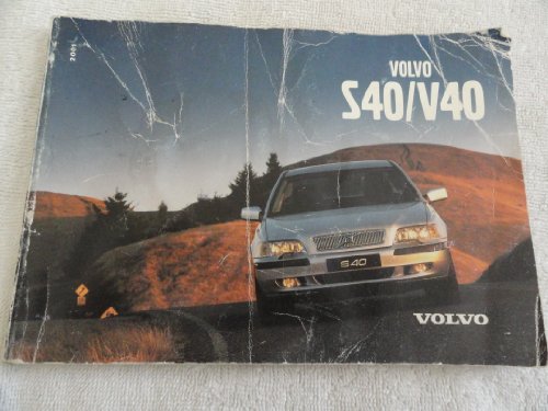 2001 Volvo S40 and V40 Owners Manual