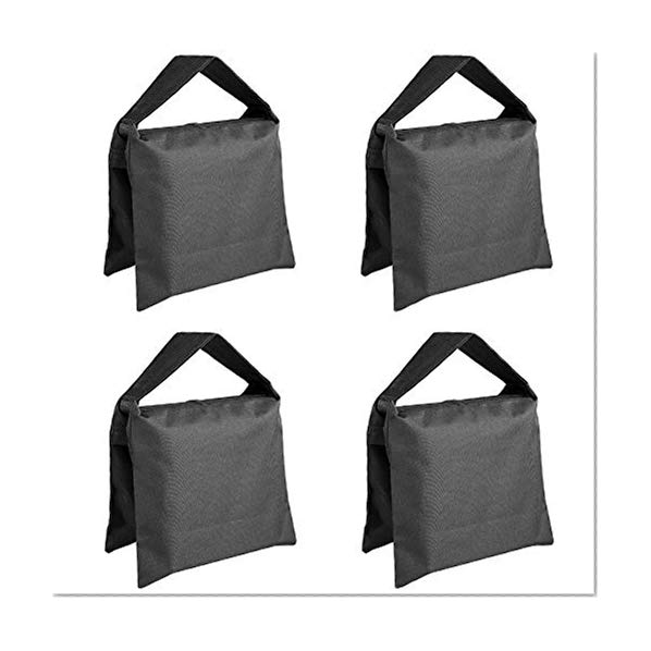 Neewer® Sac de Sable Robuste Photographique Studio Vidéo pour Support de Lampe Fixation de Suspension (4 Pièces)