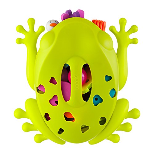 Boon Frog Pod Bath Toy Storage Scoop, Green