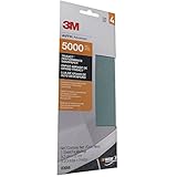3M (3056) Trizact 3-2/3" x 9" 5000 Grit Performance Sandpaper