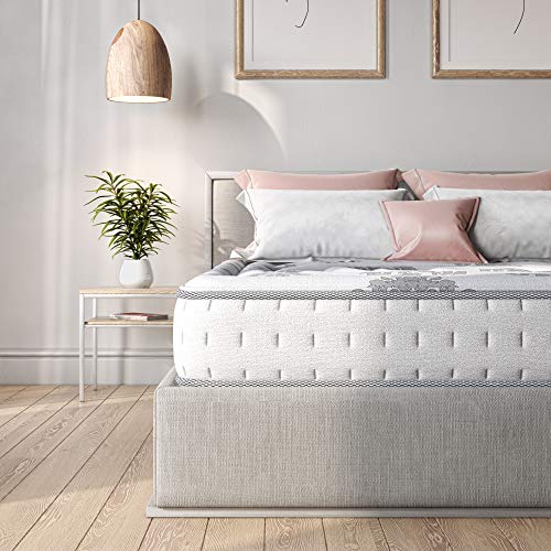 Book Cover Classic Brands Decker Memory Foam and Innerspring Hybrid 10-Inch Mattress | Bed-in-a-Box Twin