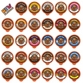 Crazy Tasses à café aromatisé, Lot de différents Sampler
