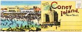Coney Island New York (Miniature 1921 Souvenir Postcard Folder)