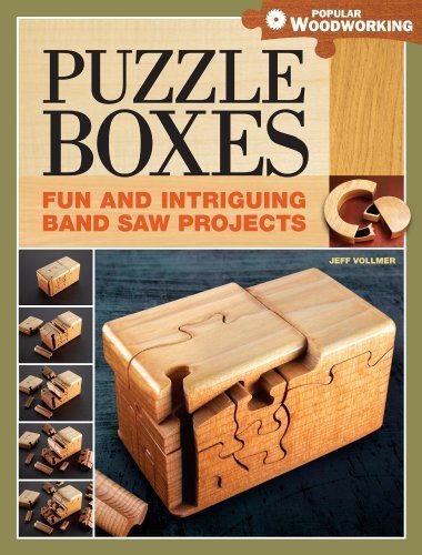 Puzzle Boxes: Fun and Intriguing Bandsaw Projects (Popular Woodworking) by Jeff Vollmer (2012) Paperback